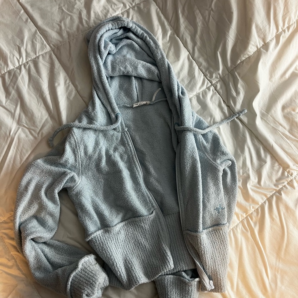 Out From Under Light Blue Terry Hoodie